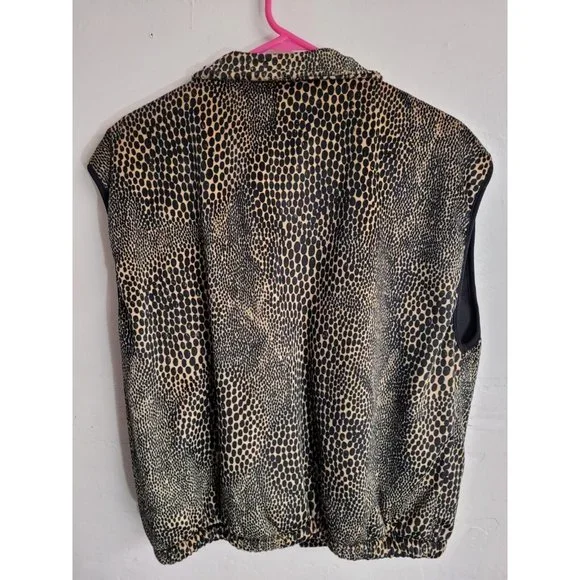 Equine Textiles Animal Print Vest Size M - Picture 2 of 4